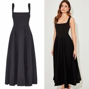 NWT Odd Muse The Ultimate Muse Low Waist
Square Neck Midi Dress